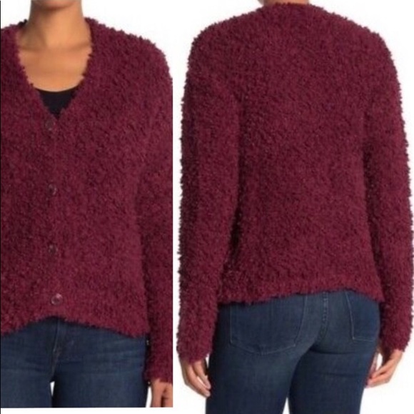 RXB Knit Sweater V-Neck Cardigan XS but fits like S-M - Picture 4 of 9